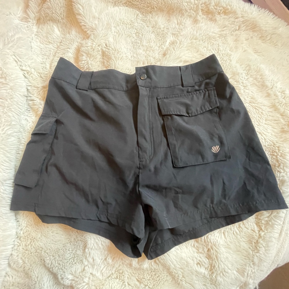 Black sport shorts